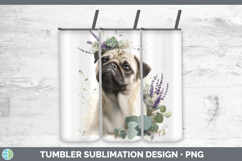 GorgeousDogs 02 Lavender and Eucalyptus Tumbler design.