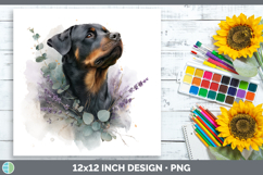 GorgeousDogs 02 Lavender and Eucalyptus Paper Backgrounds design.