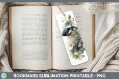 GorgeousDogs 02 Lavender and Eucalyptus Bookmark design.