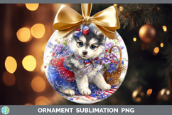 GorgeousDogs 02 Patriotic Ornament design.