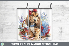 GorgeousDogs 02 Patriotic Tumbler design.