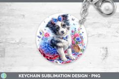GorgeousDogs 02 Patriotic Keychain design.