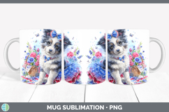 GorgeousDogs 02 Patriotic Mug Wrap design.