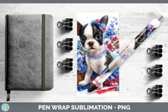 GorgeousDogs 02 Patriotic Pen Wrap design.