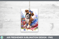 GorgeousDogs 02 Patriotic Air Freshener design.