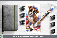 GorgeousDogs 02 Patriotic Pen Wrap design.
