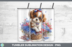 GorgeousDogs 02 Patriotic Tumbler design.