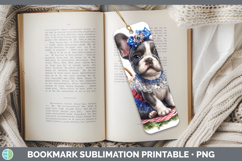 GorgeousDogs 02 Patriotic Bookmark design.