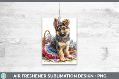 GorgeousDogs 02 Patriotic Air Freshener design.