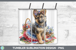 GorgeousDogs 02 Patriotic Tumbler design.