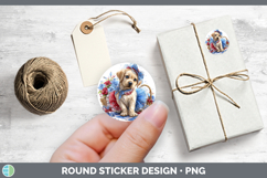 GorgeousDogs 02 Patriotic Stickers design.