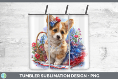 GorgeousDogs 02 Patriotic Tumbler design.