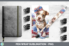 GorgeousDogs 02 Patriotic Pen Wrap design.