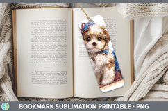GorgeousDogs 02 Patriotic Bookmark design.