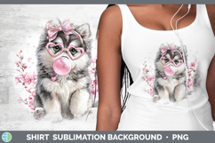 GorgeousDogs 02 Pink Bubble Gum Shirt design.