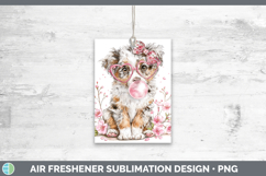 GorgeousDogs 02 Pink Bubble Gum Air Freshener design.