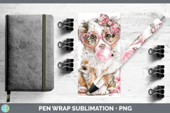 GorgeousDogs 02 Pink Bubble Gum Pen Wrap design.