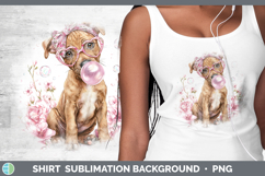 GorgeousDogs 02 Pink Bubble Gum Shirt design.