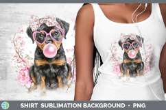 GorgeousDogs 02 Pink Bubble Gum Shirt design.