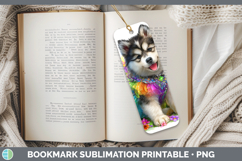GorgeousDogs 02 Rainbow Summer Bookmark design.