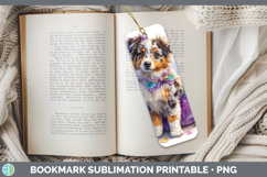 GorgeousDogs 02 Rainbow Summer Bookmark design.