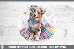 GorgeousDogs 02 Rainbow Summer Wind Spinner design.