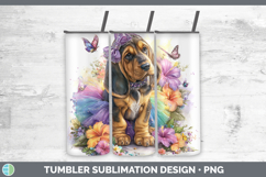 GorgeousDogs 02 Rainbow Summer Tumbler design.