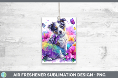 GorgeousDogs 02 Rainbow Summer Air Freshener design.