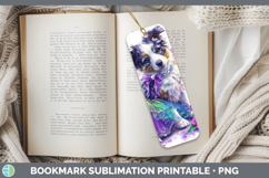 GorgeousDogs 02 Rainbow Summer Bookmark design.