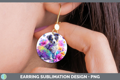 GorgeousDogs 02 Rainbow Summer Round Earrings design.