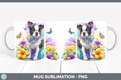 GorgeousDogs 02 Rainbow Summer Mug Wrap design.