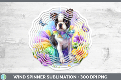 GorgeousDogs 02 Rainbow Summer Wind Spinner design.
