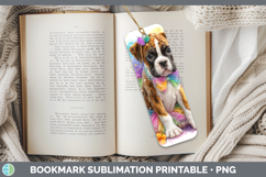 GorgeousDogs 02 Rainbow Summer Bookmark design.