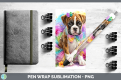 GorgeousDogs 02 Rainbow Summer Pen Wrap design.