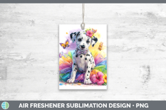 GorgeousDogs 02 Rainbow Summer Air Freshener design.