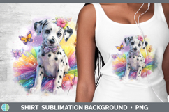 GorgeousDogs 02 Rainbow Summer Shirt design.