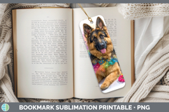 GorgeousDogs 02 Rainbow Summer Bookmark design.