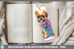 GorgeousDogs 02 Rainbow Summer Bookmark design.