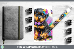 GorgeousDogs 02 Rainbow Summer Pen Wrap design.