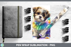 GorgeousDogs 02 Rainbow Summer Pen Wrap design.