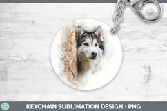GorgeousDogs 02 Tree Peek Keychain design.