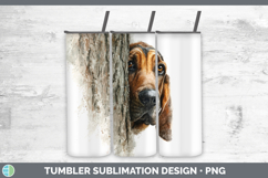 GorgeousDogs 02 Tree Peek Tumbler design.