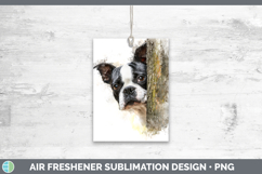 GorgeousDogs 02 Tree Peek Air Freshener design.