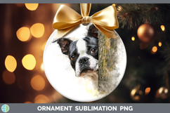 GorgeousDogs 02 Tree Peek Ornament design.