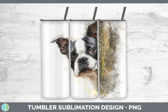 GorgeousDogs 02 Tree Peek Tumbler design.