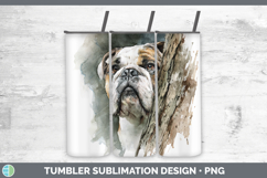 GorgeousDogs 02 Tree Peek Tumbler design.