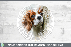 GorgeousDogs 02 Tree Peek Wind Spinner design.