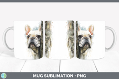 GorgeousDogs 02 Tree Peek Mug Wrap design.