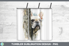 GorgeousDogs 02 Tree Peek Tumbler design.