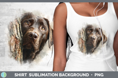 GorgeousDogs 02 Tree Peek Shirt design.